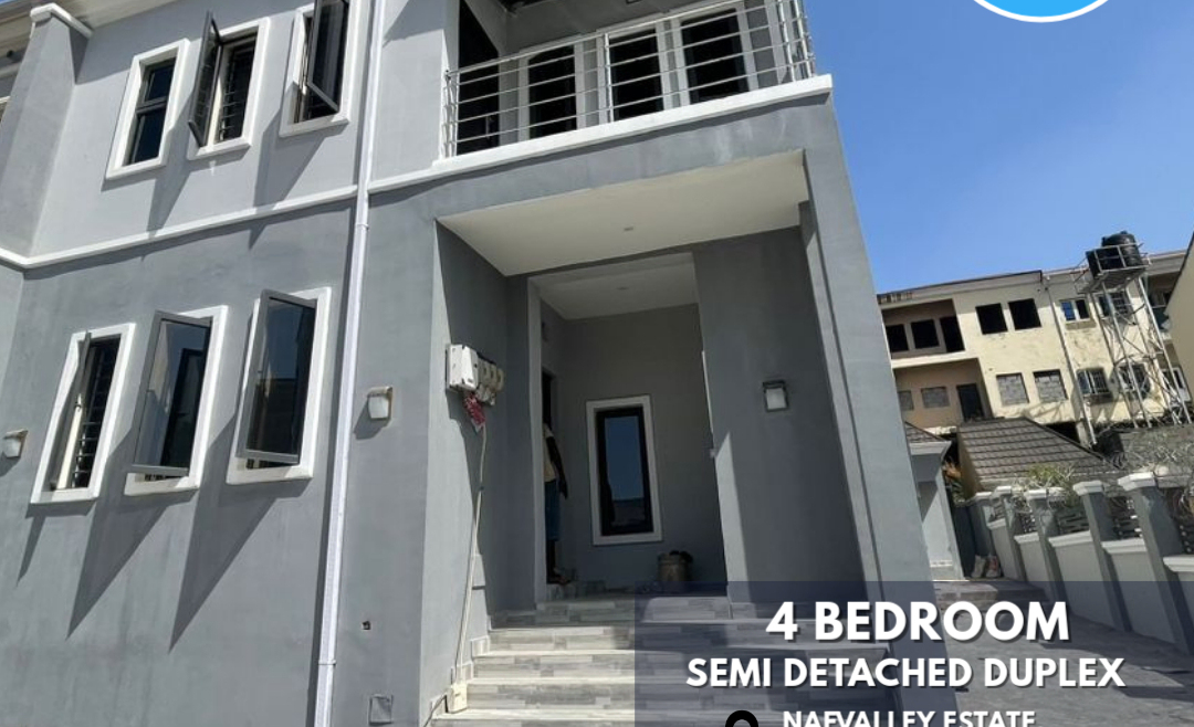 4 Bedroom Semi Detached Duplex with BQ