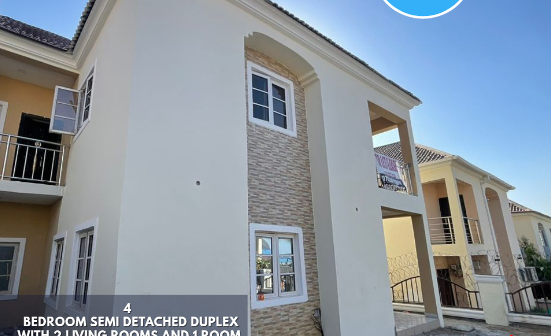 4 bedroom Demi Detached Duplex