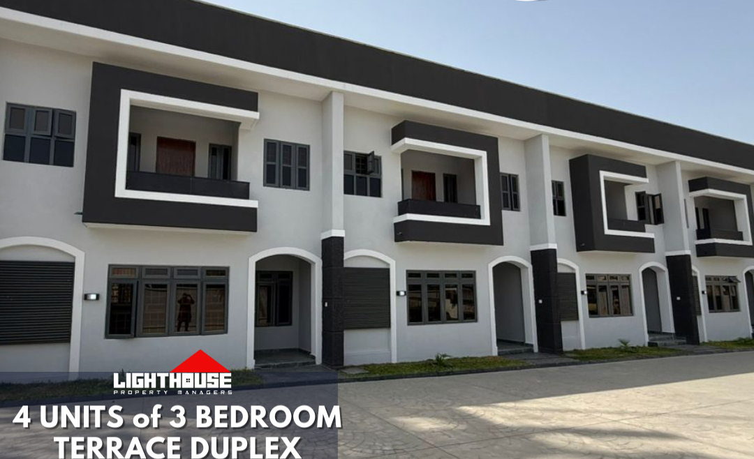 4 units of 3 Bedroom Terrace Duplex BQ